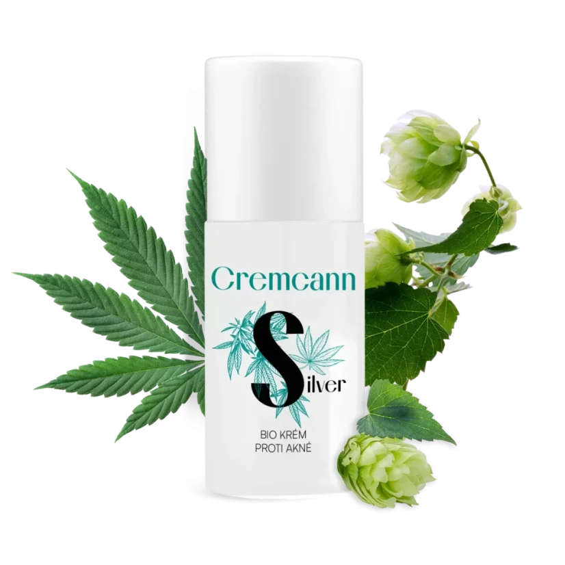 Annabis Cremă Cremcann Silver local BIO pentru ten problematic, 1300 mg CBD, 30 ml