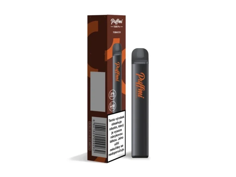 Puffmi TX600 Pro Vape Pen Tabak, 2 ml