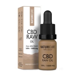 Nature Cure - Vollspektrum RAW CBD-Öl - 10 %, 1000 mg, 10 ml