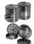 Bruska 4-part s Vysunutí Šedá 64 mm