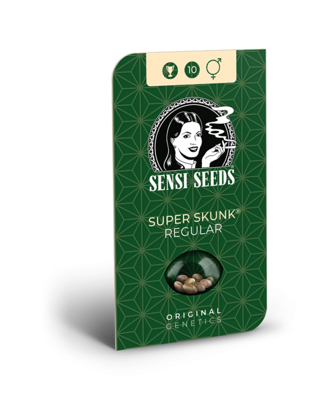 Sensi Seeds Cannabis Super Skunk® Regular, 10 buc