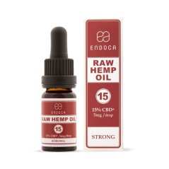 Endoca RAW Hamppuöljy 1500 mg CBD + CBDa (15%), 10 ml