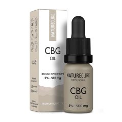 Nature Cure CBG aceite - 5% CBG, 500mg, 10 ml