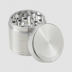 Molinillo Aerospaced (4 partes) 50 mm - Plata