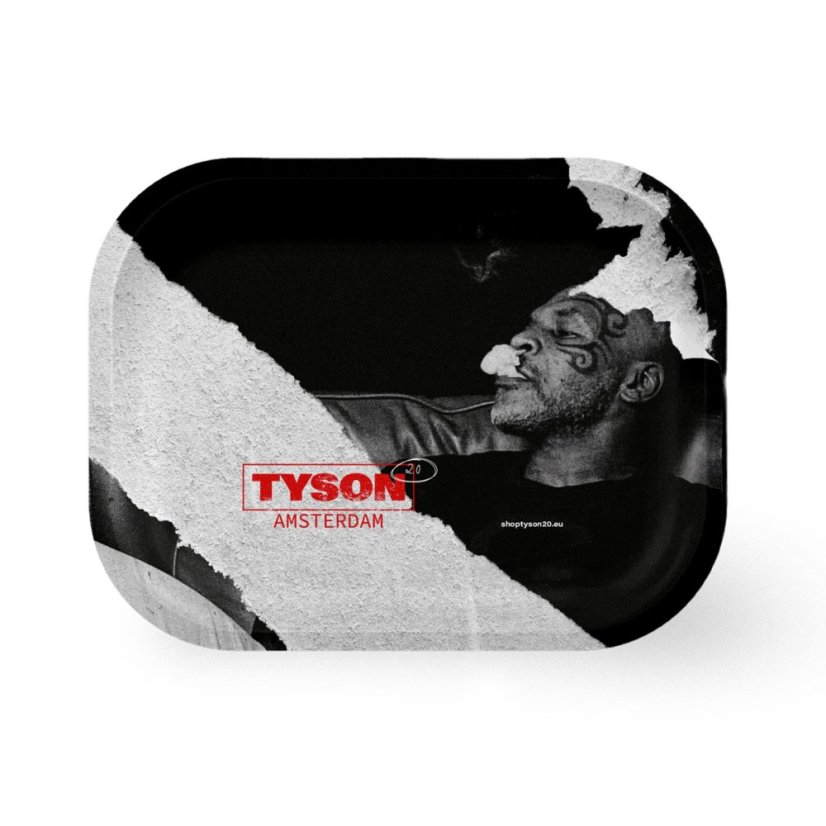 Tyson 2.0 Bandeja para liar mediana, negra - Relax Mike