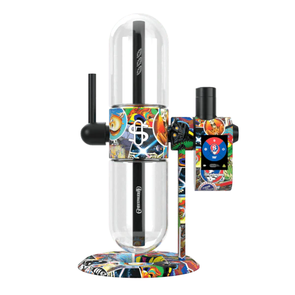 Stündenglass X Grateful Dead Modul + Dok Deluxe Travel Set - Legacy Patchwork