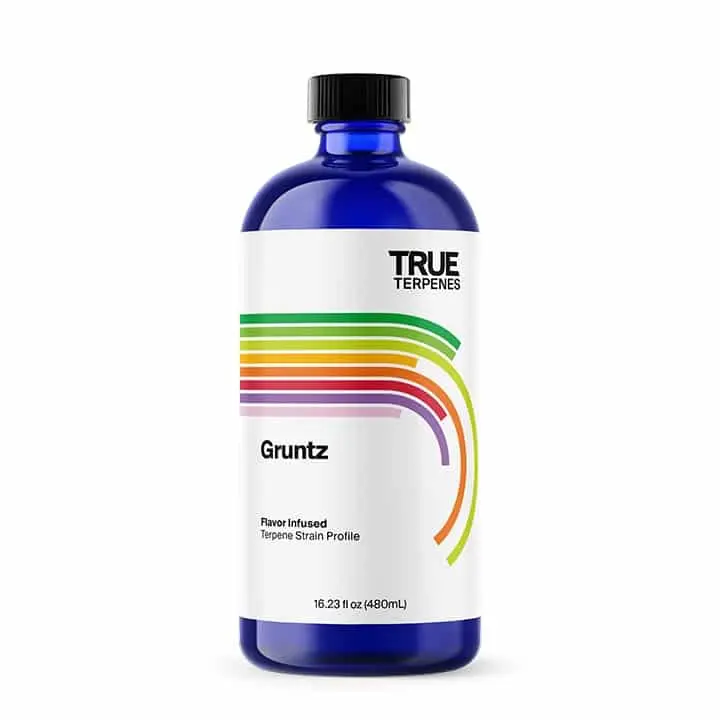 True Terpenes Gruntz infuzat cu aromă (5 ml - 960 ml)