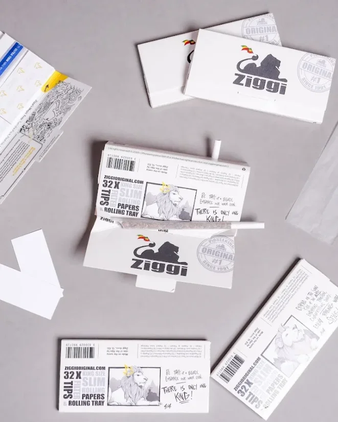 Ziggi Original Extra, 32 feuilles à rouler + 32 filtres en carton