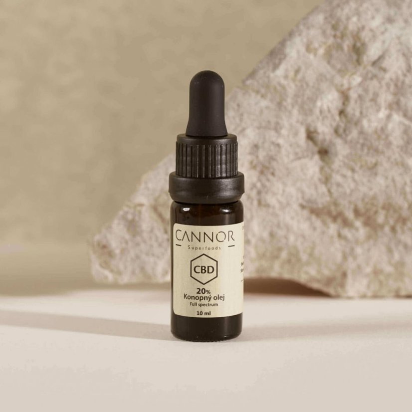 Cannor CBD Vollspektrum Hanföl 20%, 2000 mg, (10 ml)