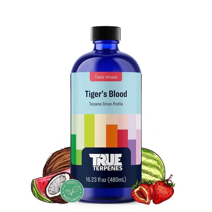True Terpenes Sânge de tigru cu aromă (5 ml - 960 ml)