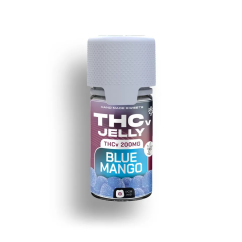 Czech CBD THCV Jelly Blue Mango, 25 mg THCV, 8 kom