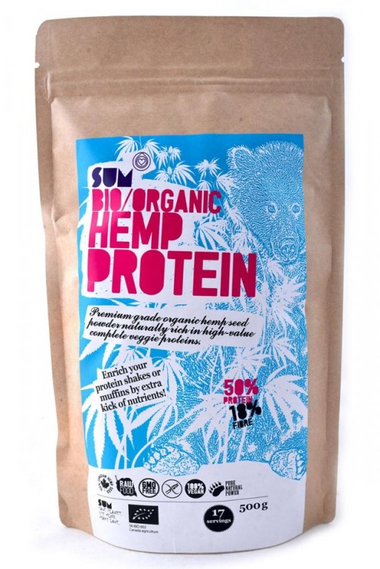 SUM Proteína de cáñamo BIO 500 g