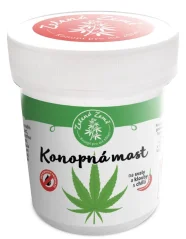 Zelená Země Konopná masť na svaly a kĺby 100 ml