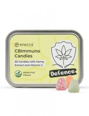 Enecta Bomboane CBImunno, arome de fructe mixte, 60 buc, 120 g