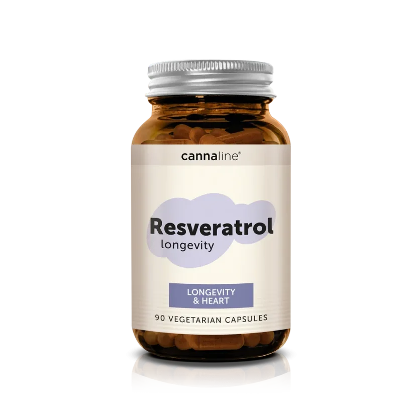 Cannaline Resveratrol Antioxidans-Schild (90 Kapseln)