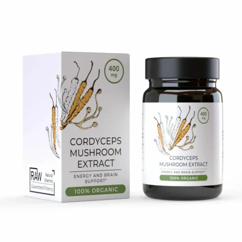Endoca Extrakt z houby Cordyceps, 30 kapslí