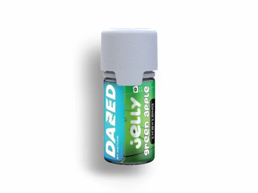 Czech CBD DAZED Jelly Green Apple, 10 mg, 8 бр