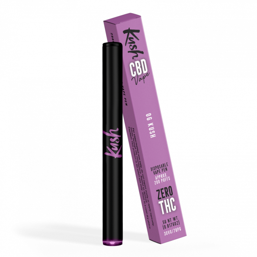 Kush CBD Vape Pen - OG KUSH, 200 mg CBD, 0,5 g