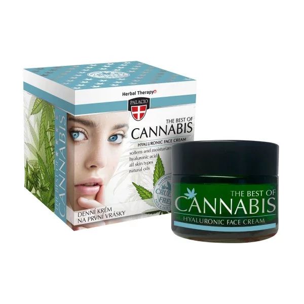 Palacio Cremă hialuronică cu cannabis, 50 ml