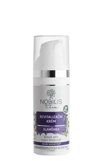 Nobilis Tilia Cremă revitalizantă cu floarea-de-paie, 50 ml