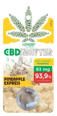 Euphoria Shatter Pineapple Express (93 mg to 465 mg CBD)