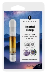 Hemnia Cartridge Restful Sleep - 40 % CBD, 60 % CBN, lavandă, floarea pasiunii, 1 ml