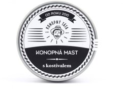 Konopný Táta Hemp Ointment with Comfrey (pomada de cânhamo com confrei), 90 mg CBD, 80 ml