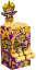 Bubbly Billy Buds 10 mg CBD Pirulitos de Maracujá com Chiclete Dentro - Recipiente Expositor (100 Pirulitos)