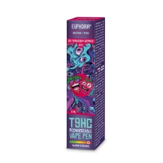 Euphoria T9HC KIT INIZIALE (Dispositivo + Pod) OG Forbidden Berries, 2 ml