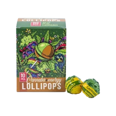 Euphoria Kannabisenergiatikku rasiassa, kannabiksen maku (10 x 12 g)