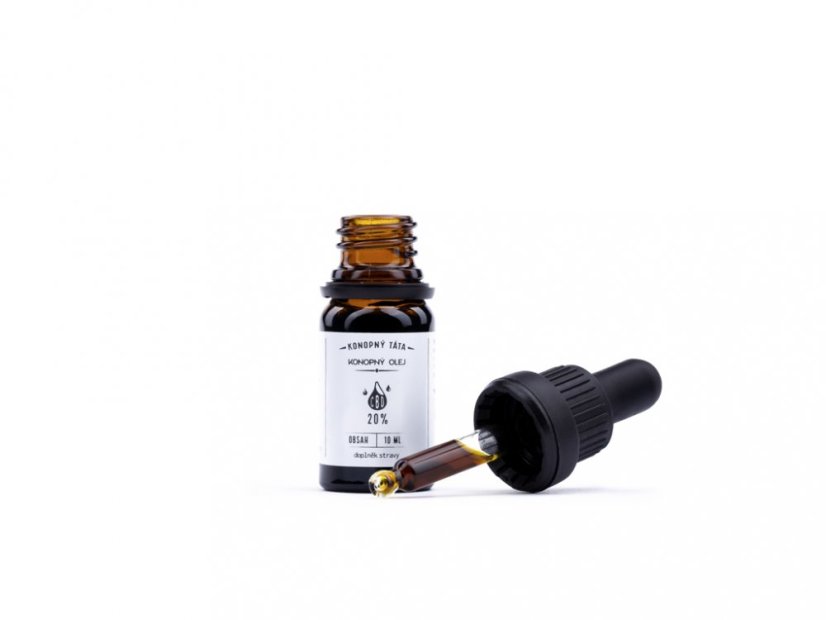 Konopný táta Chanvre CBD Pétrole 20%, 30 ml, 6000 mg