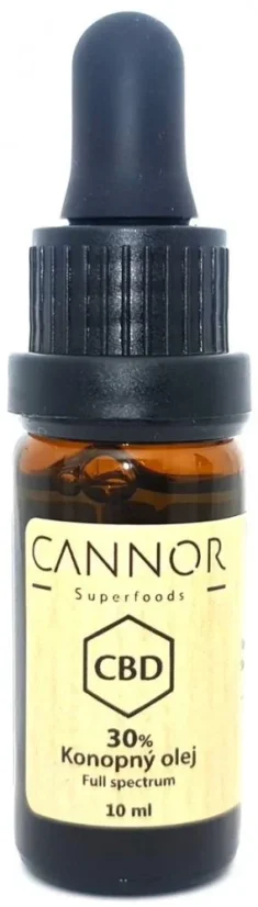 Cannor CBD Viso spektro Kanapių aliejus 30%, 3000mg, 10 ml