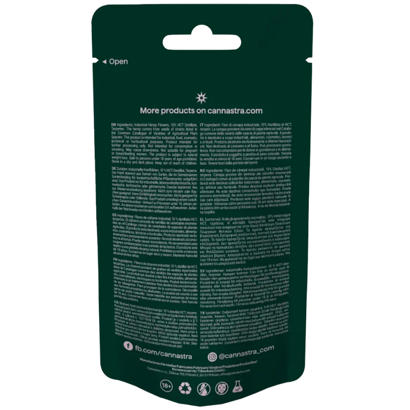 Cannastra HCT Flor Gamma Ray, 1 g - 100 g