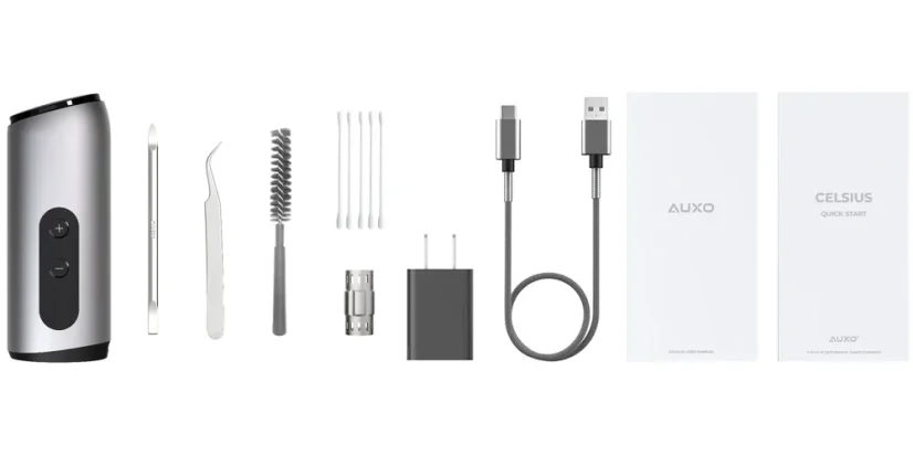 AUXO Celsius vaporizer - Slate gray