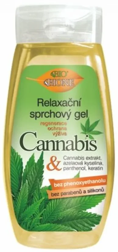 Bione Relaxáló tusfürdő CANNABIS, 260 ml