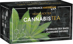 Cannabis High Black arbata (20 arbatos maišelių dėžutėje), 40 g
