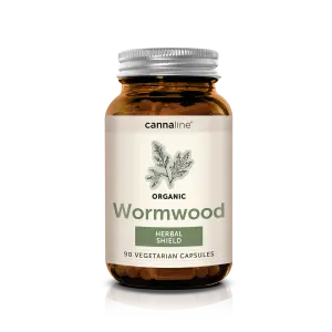 Cannaline Wormwood Herbal Shield Mushrooms, 90 cápsulas