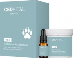CBD Vital - CBD Relax Antistress Paket für Hunde - Premium Box,, 110 g