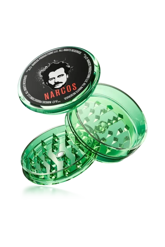 Narcos Plastic Grinder, 3 parts, 60 mm - design aleatoriu