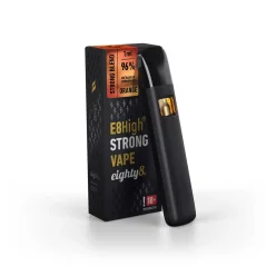 Eighty8 E8High Jednorazové Vape Orange, 96 % E8High, 1 ml