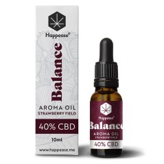 Happease Balance CBD ulje Polje jagoda, 40 % CBD, 4000 mg, 10 ml