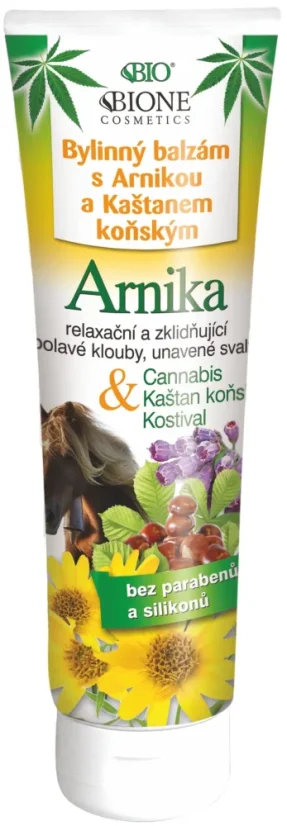 Bione Bálsamo de hierbas con Arnika y Castaño de Indias, 300 ml