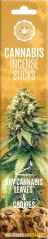 Cannabis Räucherstäbchen Trockenes Cannabis & Kekse