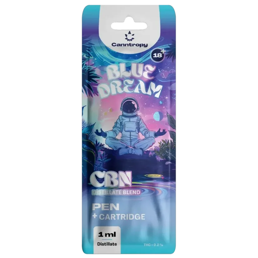 Canntropy CBN Pen + Cartouche Blue Dream, CBN 95 %, 1 ml