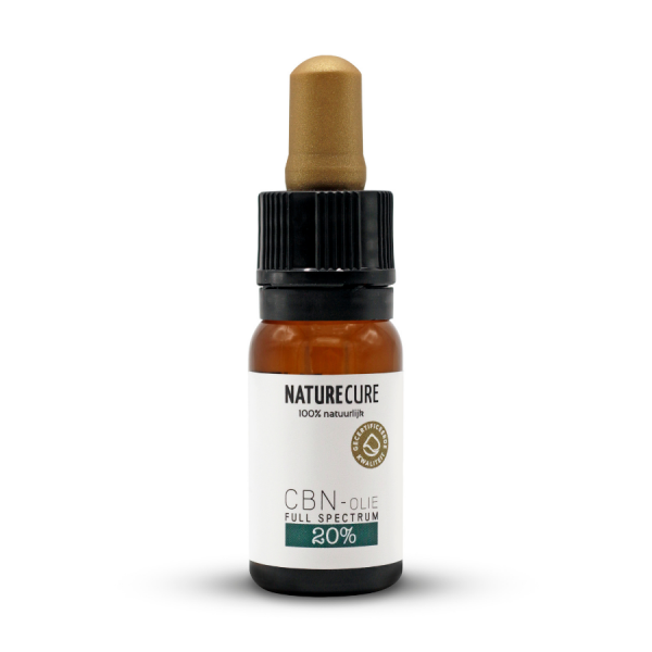 Nature Cure - Breitspektrum Hanföl mit 20% CBN und 2,5% CBD, 2000:250 mg, (10 ml)