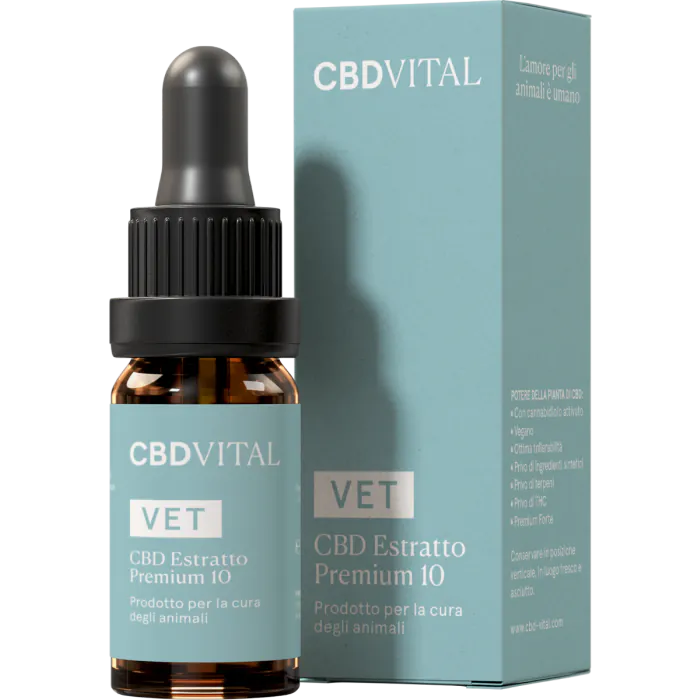 CBD Vital - VET CBD 10 Premium-Extrakt für Tiere, 10%, 1000 mg, (10 ml)