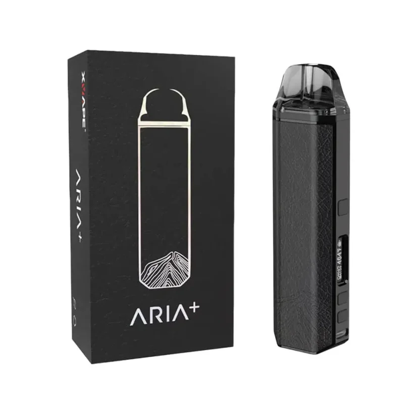 XVape ARIA+ Vaporizator Gothic Black pentru iarbă uscată și ceară
