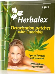 Herbalex plasturi de detoxifiere cu canabis 2pcs