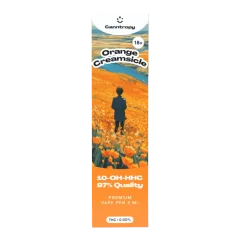 Canntropy Stylo à vapoteuse 10-OH-HHC Crème glacée à l'orange, 10-OH-HHC 97 % de qualité, 2 ml