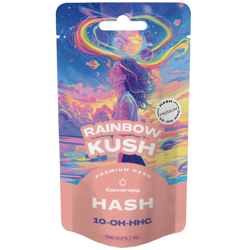 Canntropy 10-OH-HHC Hash Rainbow Kush, 10-OH-HHC 97% kakovost, 1 g - 100 g